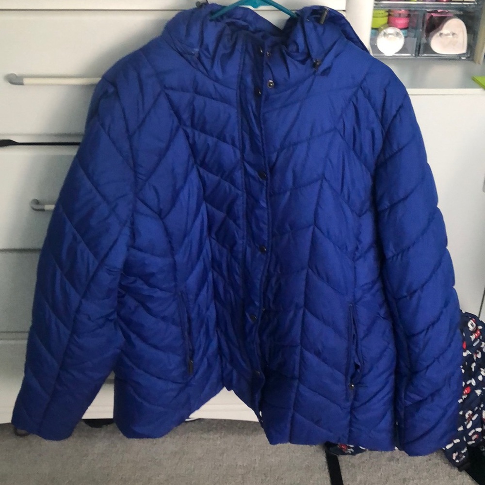 Blue jacket